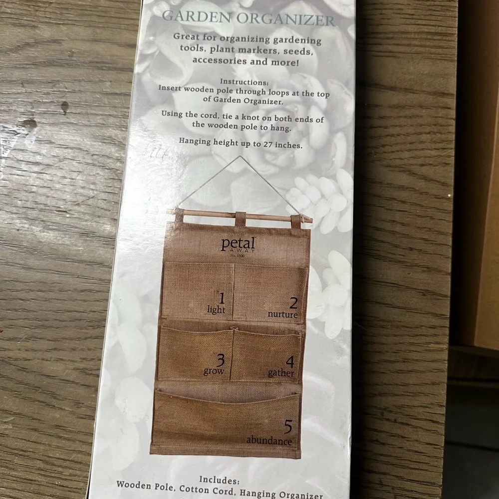 Brown Garden Organizer